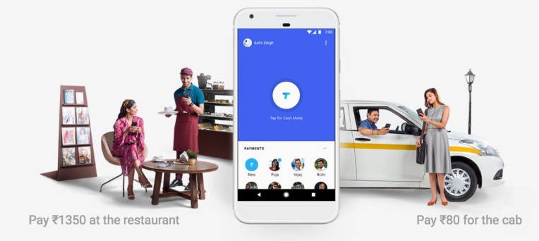 Google Tez - Latest Payment App Launched in India By Google