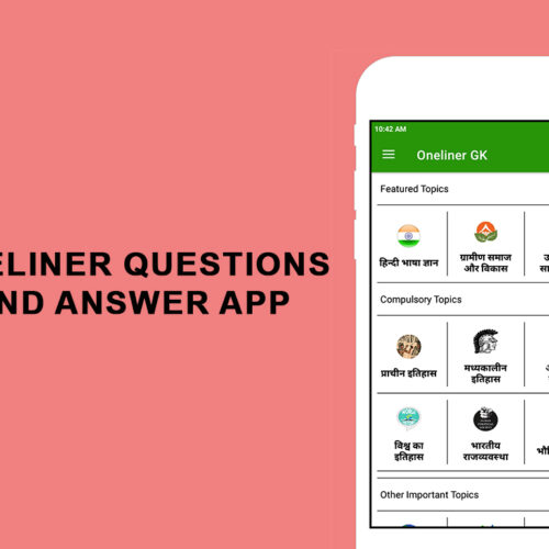 OneLiner Question Answer Android App